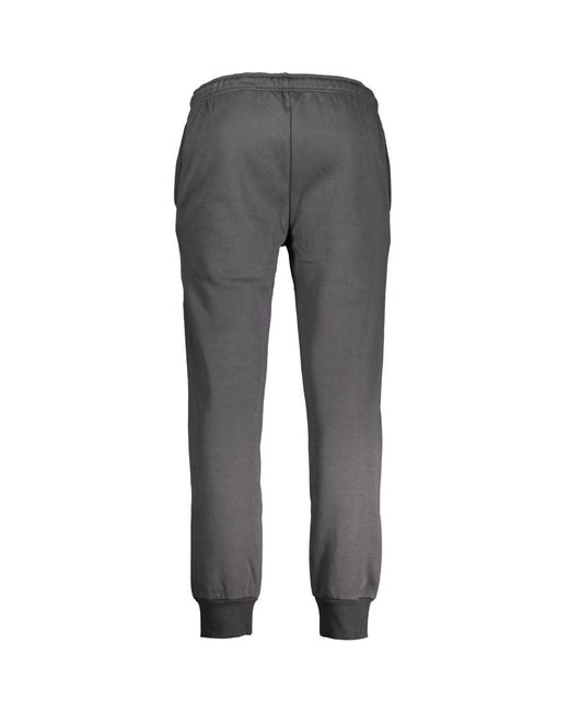 K-Way Gray Black Cotton Pant - 2xs for men