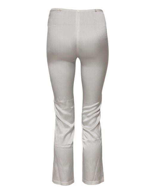 Dolce & Gabbana Gray Skinny Trousers
