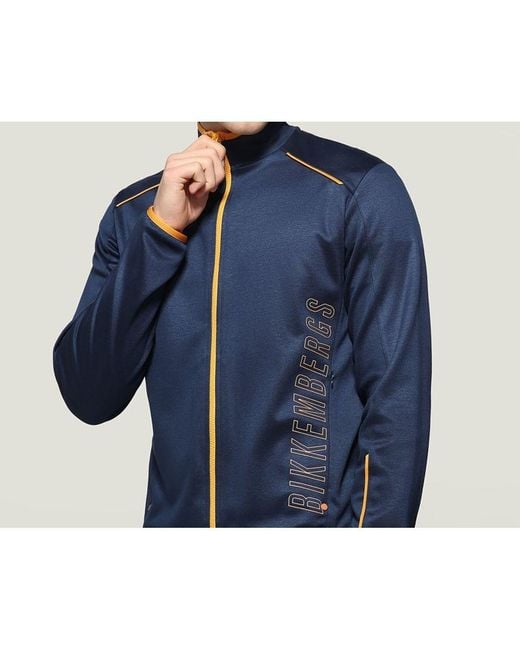 Bikkembergs Blue Cotton Sweatshirt for men