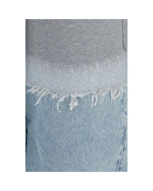 Haikure Gray Multicolor Cotton Casual Pants