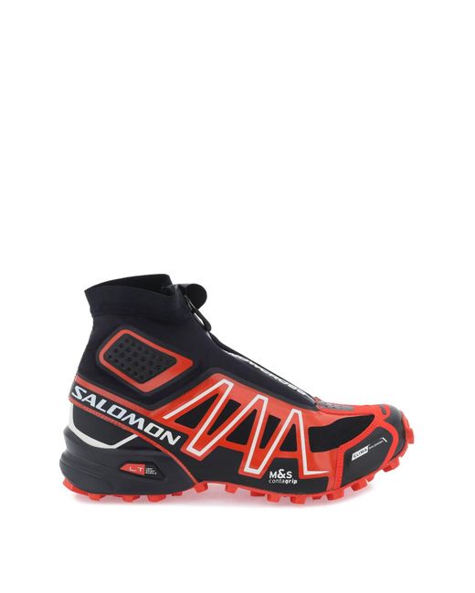 Salomon Red Snowcross Sneakers for men