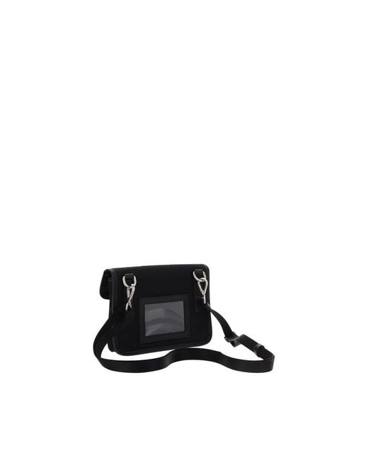 Prada Black Recycled Polyamide Other Accessories for men