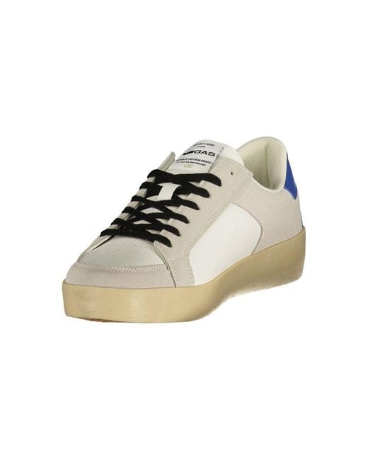 Gas Multicolor Bianco Polyurethane Men Sneaker for men
