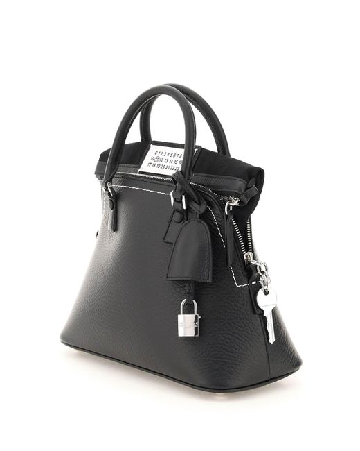 Maison Margiela Black 5 Ac Classique Handbag