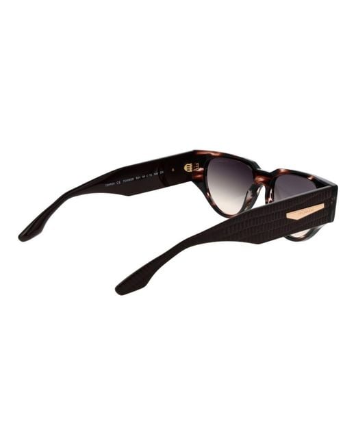 Trussardi Black Acetate Sunglasses