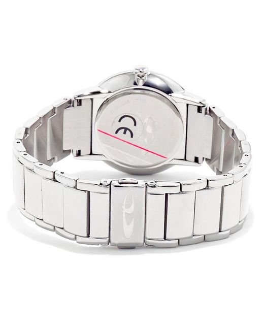 Chronotech Blue Silver Steel Watch