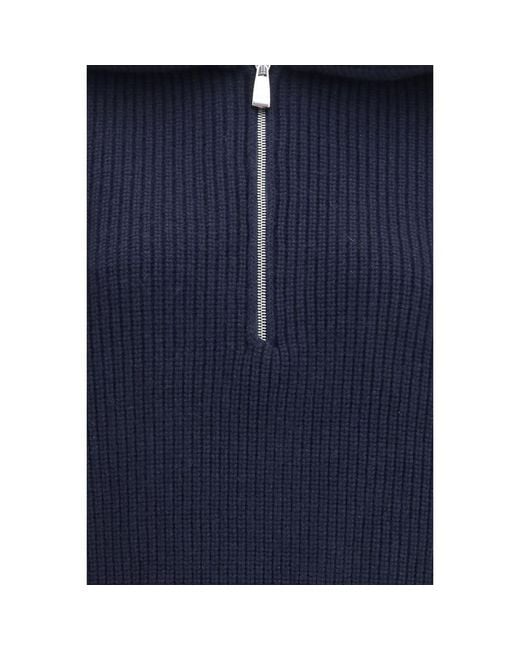 Malo Blue Cashmere Sweater