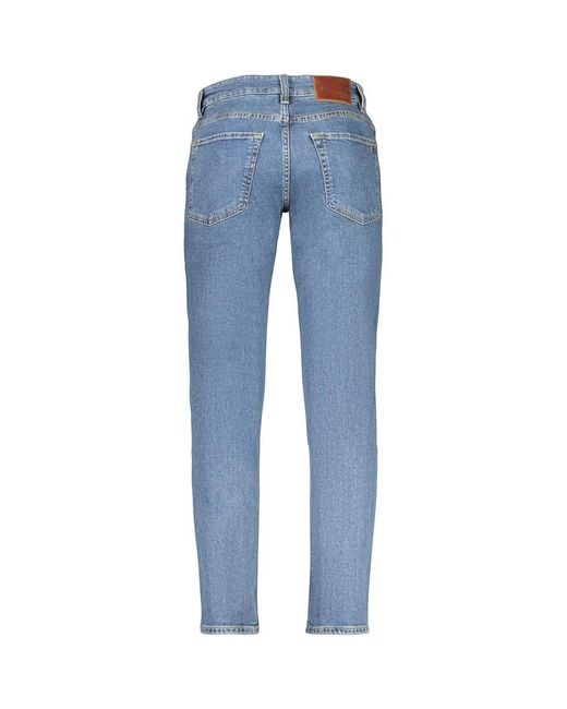 Boss Blue Cotton Men's Jean for men