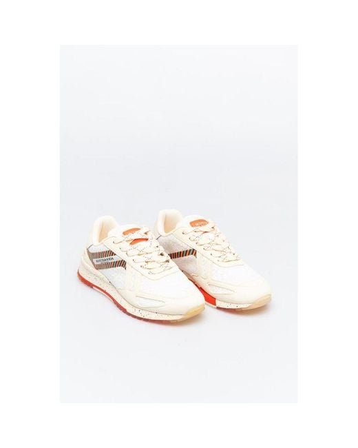 Scotch & Soda White Leather Sneakers for men