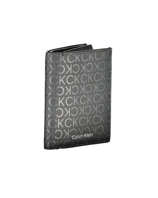 Calvin Klein Gray Polyester Wallet for men