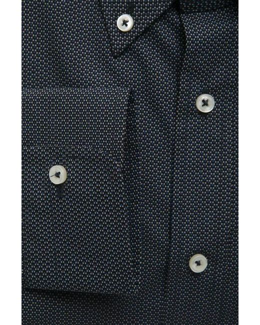 Robert Friedman Black Cotton Shirt for men