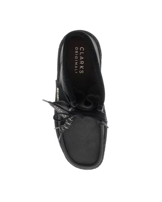 Clarks Black 'wallabee Cup Bt' Lace-up Shoes for men