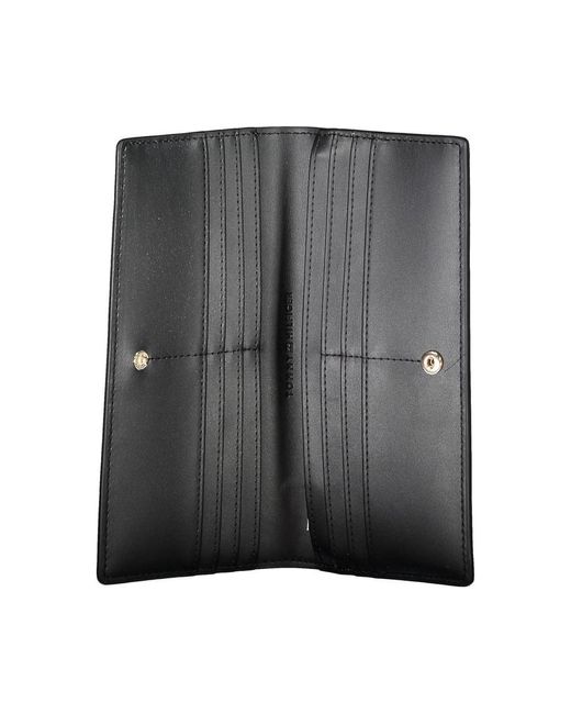 Tommy Hilfiger Black Polyethylene Wallet
