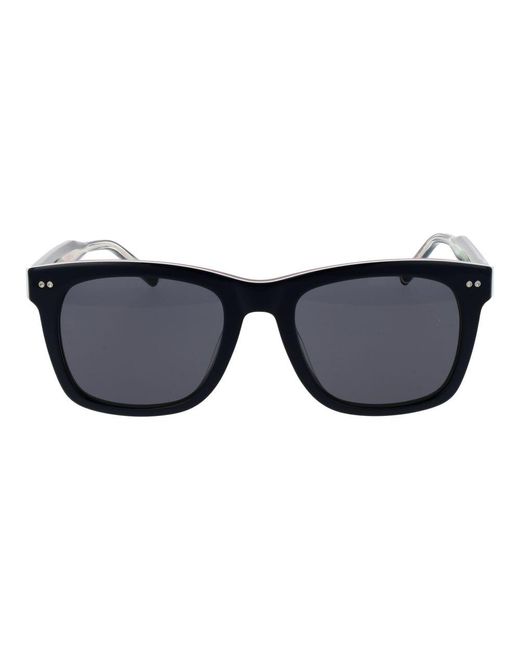 Tommy Hilfiger Black Blue Men Sunglasses for men