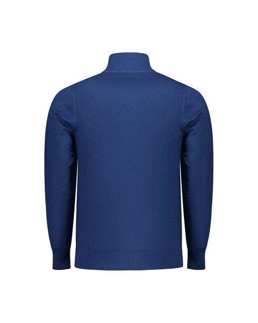 COVERI MOVING Blue Viscose Men Sweater for men