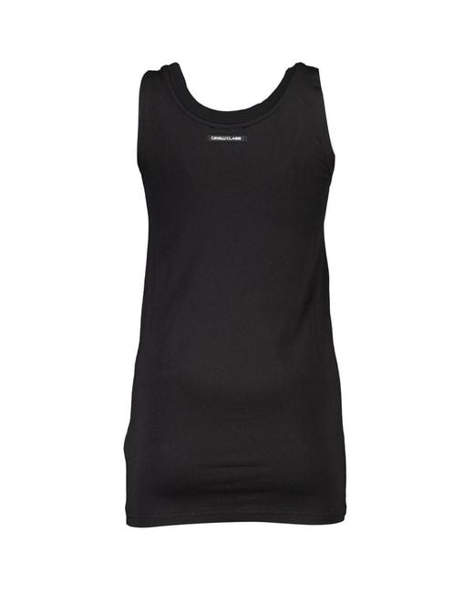 Roberto Cavalli Black Cotton Top