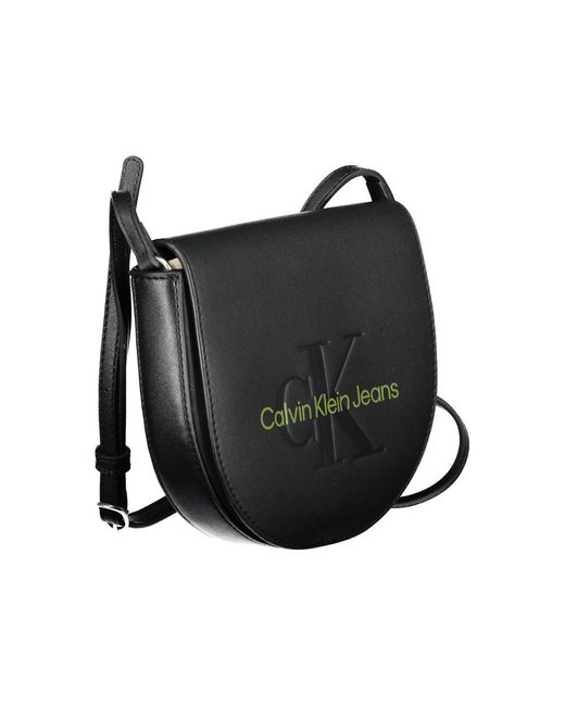 Calvin Klein Black Polyethylene Handbag