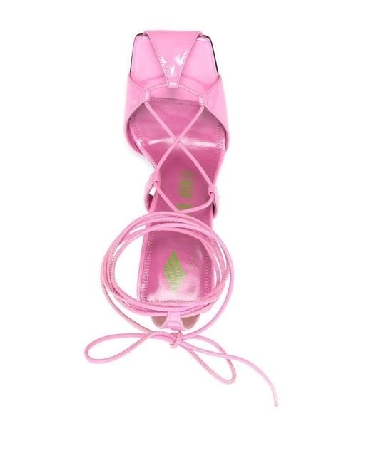 The Attico Pink Adele 105Mm Sandals
