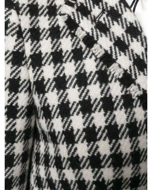 Thom Browne Black Checked Blazer