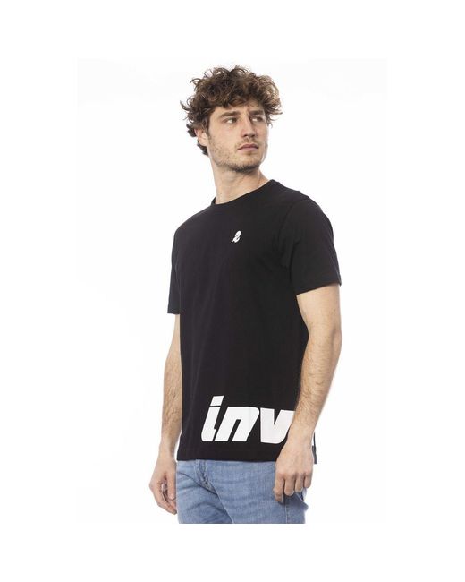 INVICTA WATCH Black Cotton T-Shirt for men