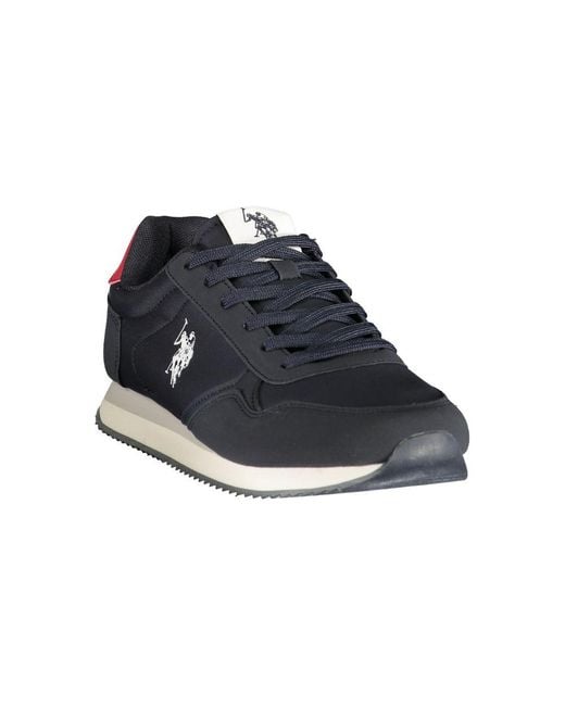 U.S. POLO ASSN. Blue Polyurethane Men's Sneaker for men