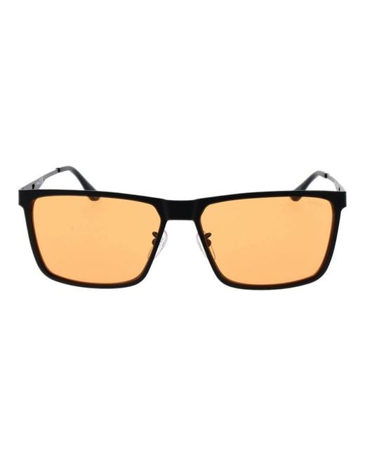 BMW Multicolor Black Metal Sunglasses for men
