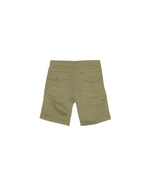 Refrigiwear Green Cotton Bermuda for men