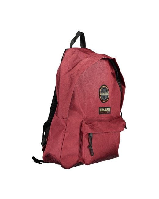 Napapijri Red Chic Eco-Conscious Backpack for men
