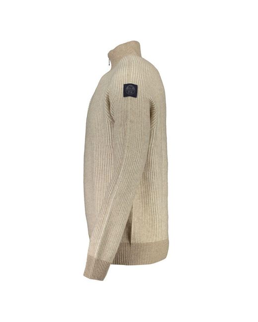 North Sails Natural Wool Sweater for men