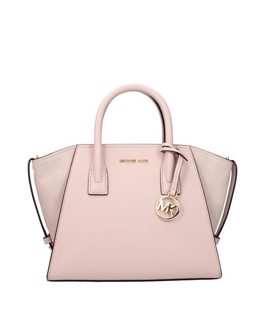 Michael Kors Pink Leather Handbags
