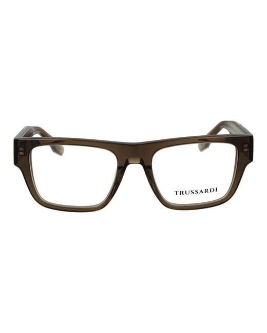 Trussardi Black Army Acetate Glasses (frames)