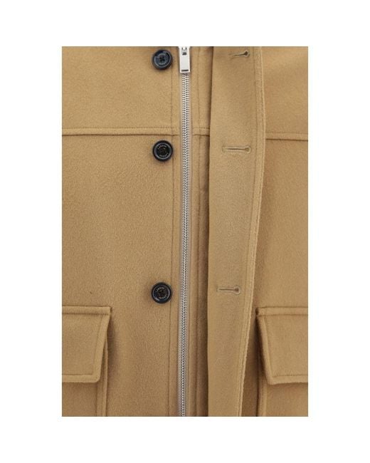 Lardini Natural Beige Wool Oves Aries Full for men