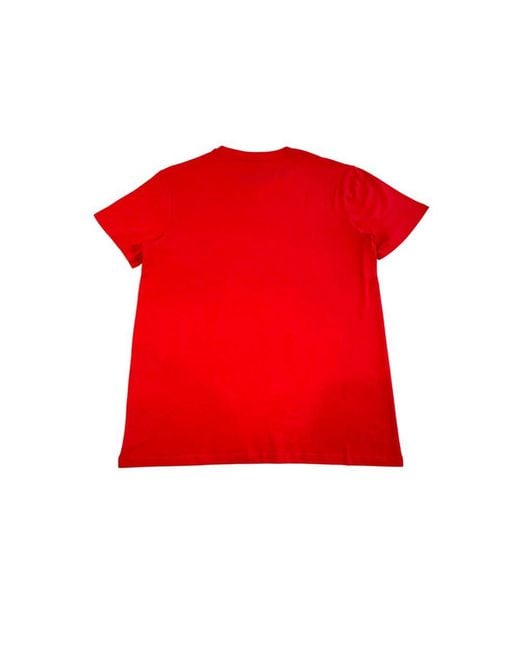 Iceberg Red Cotton T-Shirt for men
