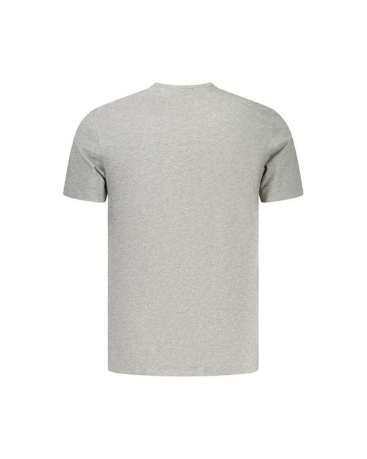 Calvin Klein Gray Cotton Men's T for men