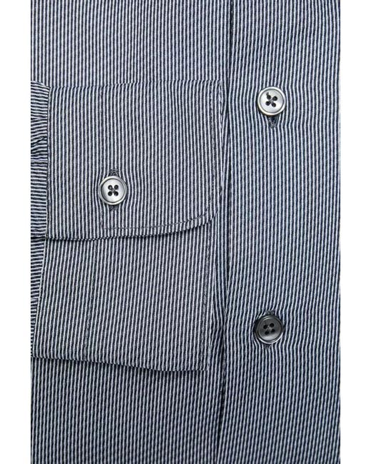 Robert Friedman Gray Cotton Shirt for men