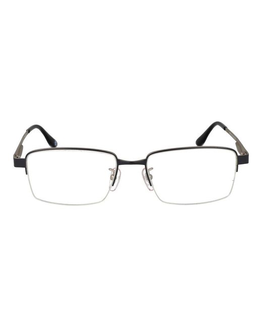 BMW Metallic Black Metal Glasses (frames) for men
