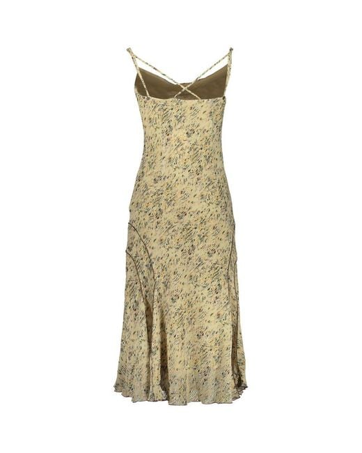 Desigual Metallic Polyester Dress