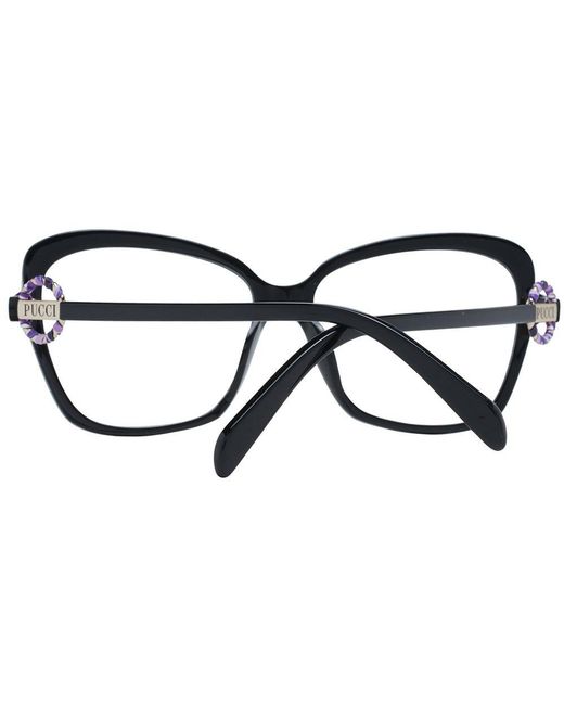 Emilio Pucci Black Optical Frames