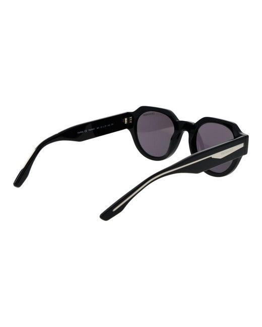 Trussardi Black Acetate Sunglasses