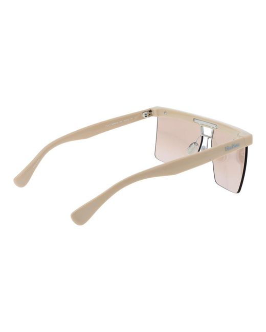 Max Mara Natural Plastic Sunglasses