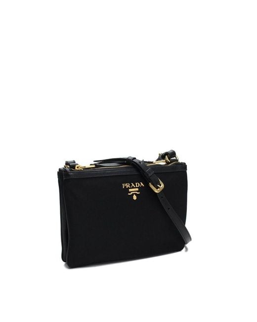 Prada Black Small Crossbody Bag for men