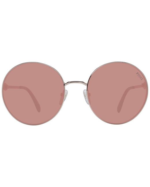 Emilio Pucci Pink Rose Gold Sunglasses