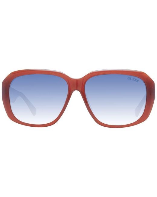 Guess Brown Copper Plastic Sunglasses