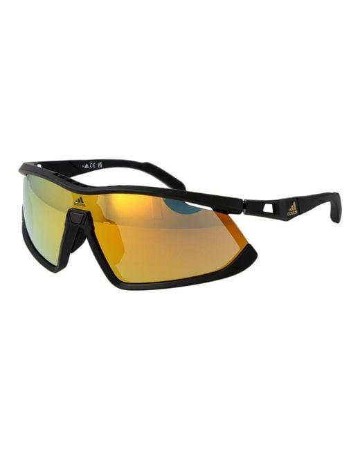 Adidas Black Plastic Sunglasses