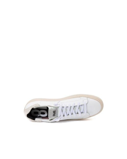 P448 John Sneakerwhitebeige