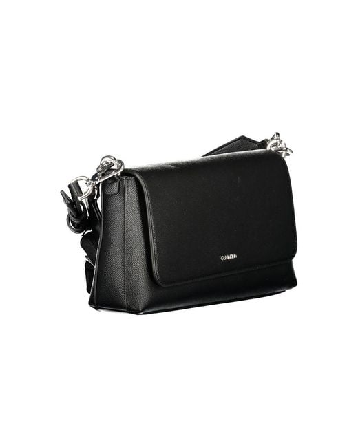 Calvin Klein Black Polyethylene Handbag