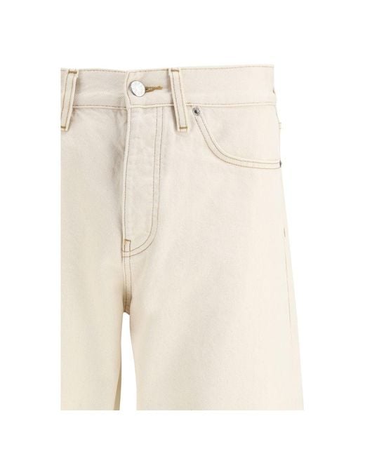 sunflower Natural Beige Cotton Relaxed Fit Jeans for men