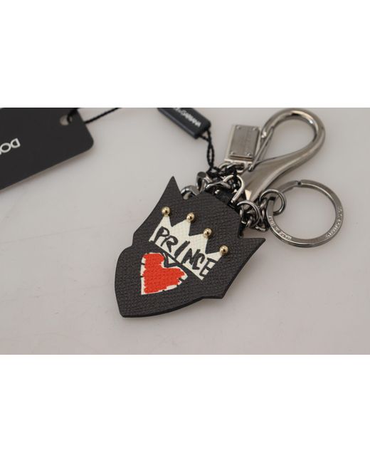 Dolce & Gabbana Black Elegant And Designer Keychain for men