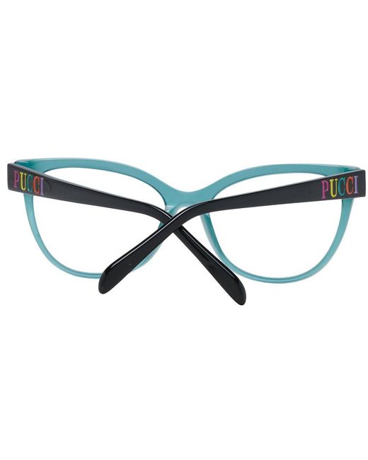 Emilio Pucci Blue Optical Frames