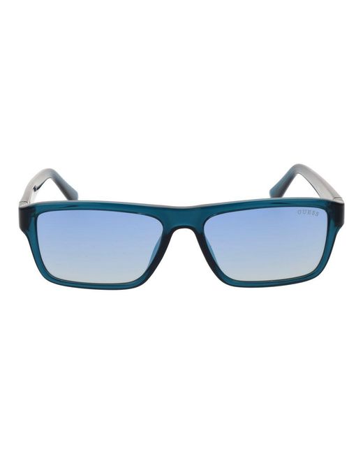 Guess Blue Plastic Sunglasses for men